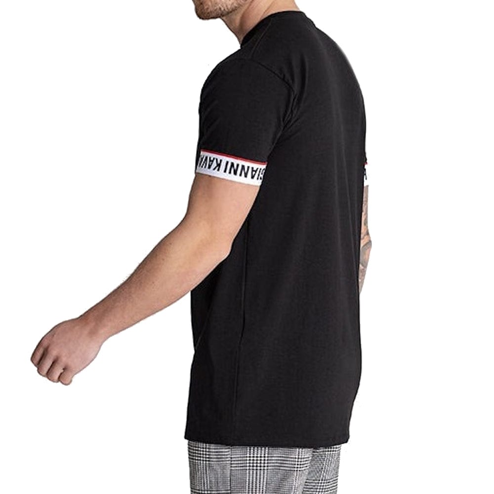 Gianni Kavanagh Track Tee - Black