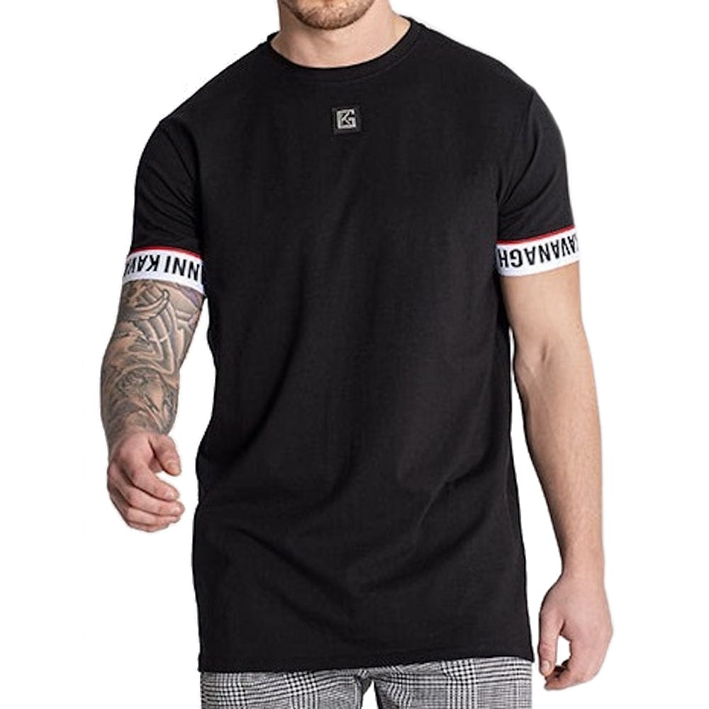 Gianni Kavanagh Track Tee - Black