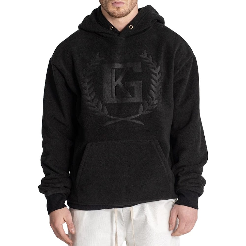 Gianni Kavanagh Unity Sherpa Hoodie - Black