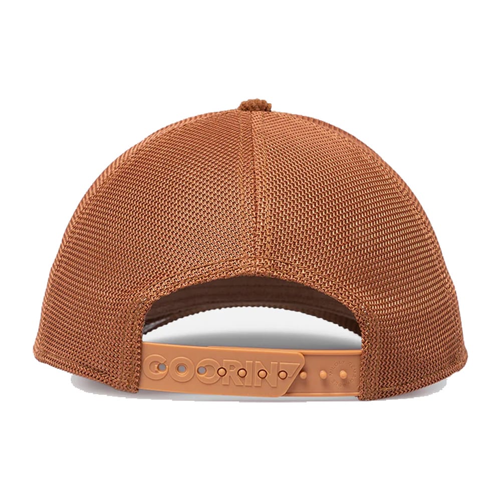 Goorin Bros Dapper Rebel Corduroy Trucker Snapback - Heat