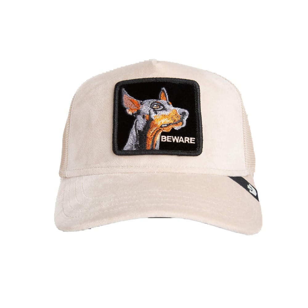 Goorin Bros Velour Doberman Trucker Snapback - Biscuit