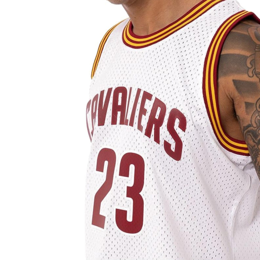 Mitchell & Ness 2015-16 Swingman Jersey Cleveland Cavaliers Lebron James - White