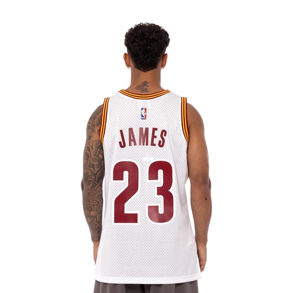 Mitchell & Ness 2015-16 Swingman Jersey Cleveland Cavaliers Lebron James - White