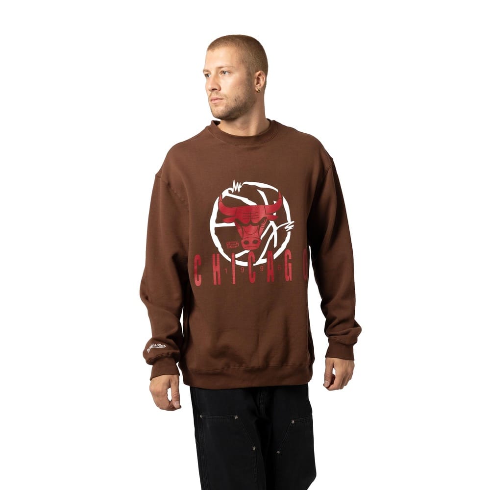 Mitchell & Ness Marker Crew Chicago Bulls - Chocolate Brown