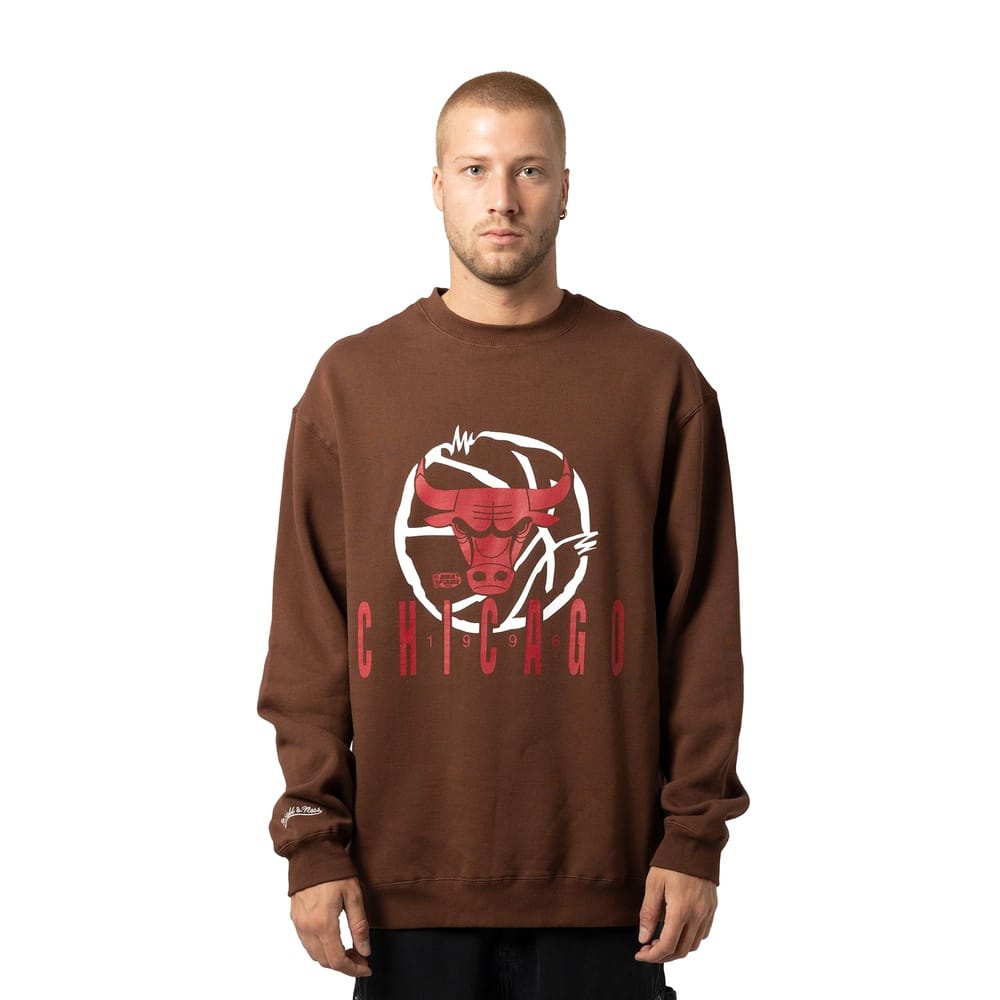 Mitchell & Ness Marker Crew Chicago Bulls - Chocolate Brown