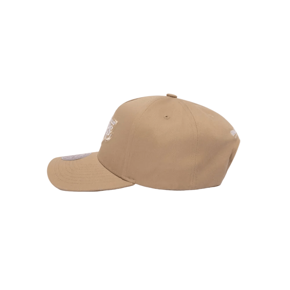 Mitchell & Ness Oat Pro Pinch Snapback Los Angeles Lakers - Irish Cream