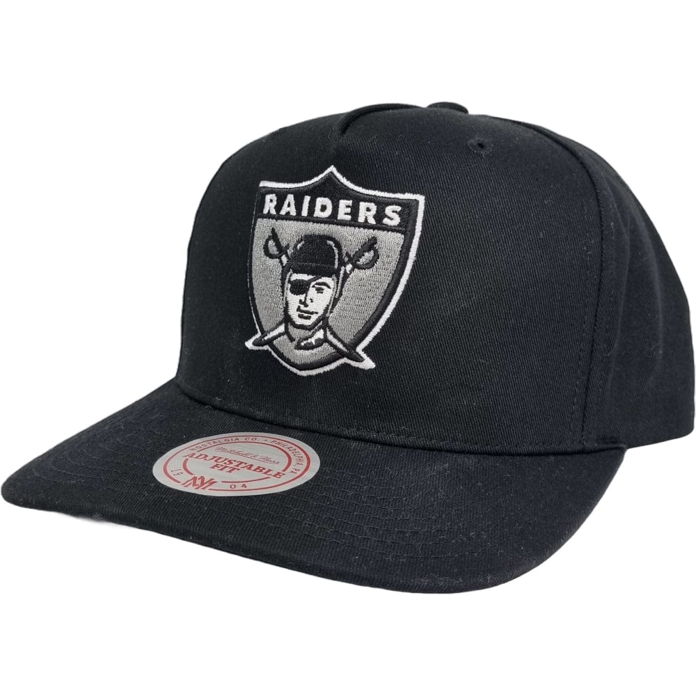 Mitchell & Ness Team Colour Logo MVP Snapback Las Vegas Raiders - Black