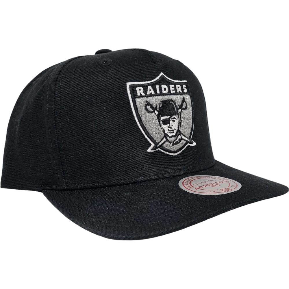 Mitchell & Ness Team Colour Logo MVP Snapback Las Vegas Raiders - Black