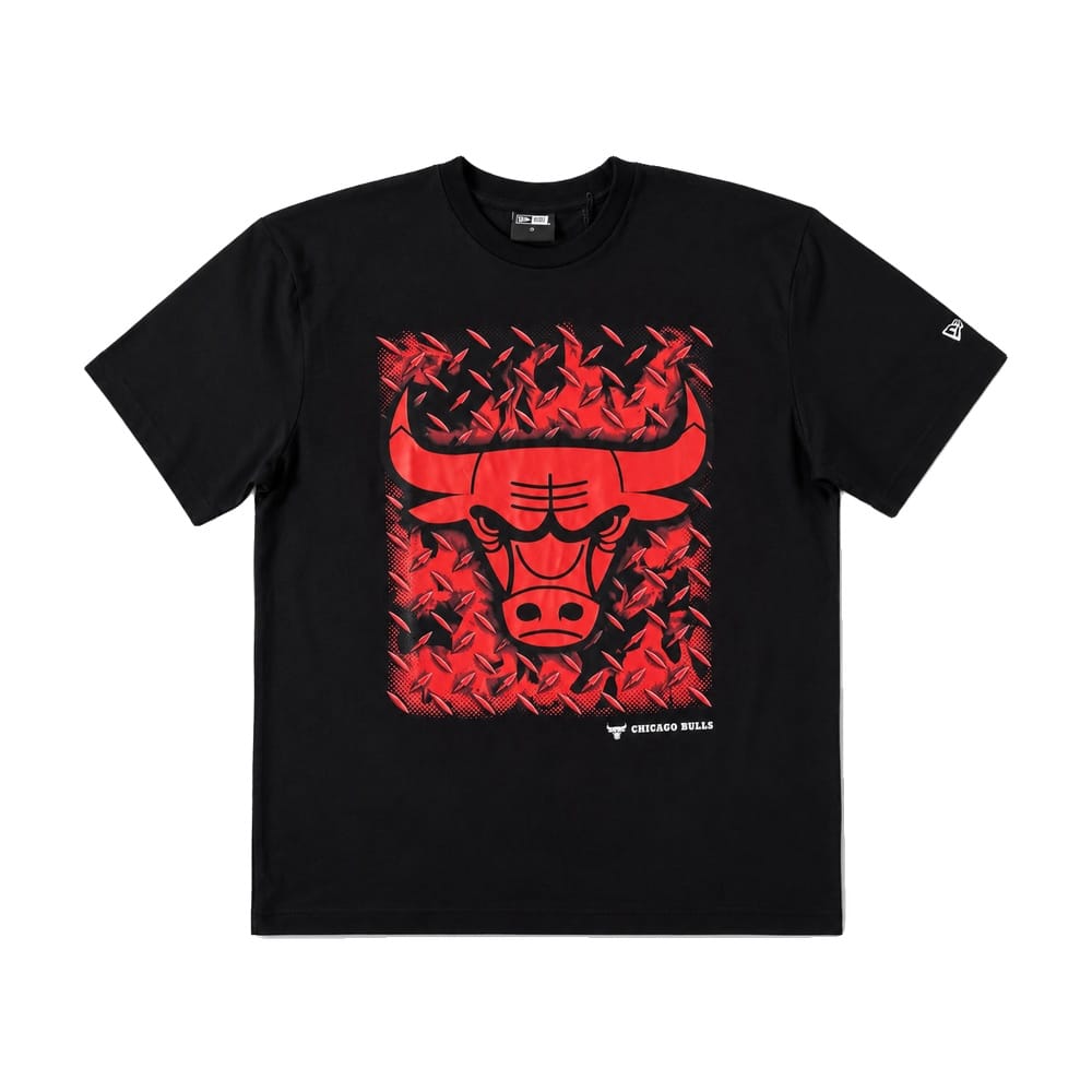 New Era Pop Trend Oversized Tee Chicago Bulls - Black