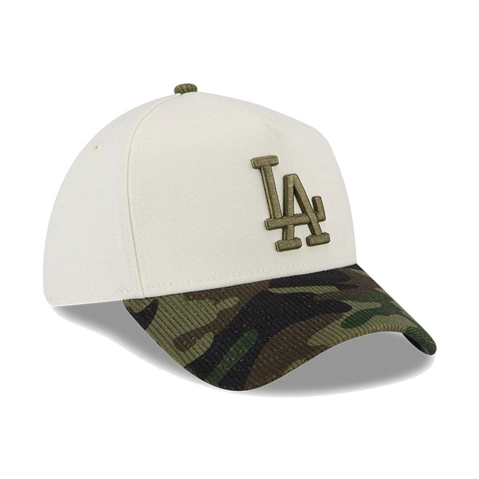 New Era 39THIRTY A-Frame Los Angeles Dodgers - Chrome Woodland Camo