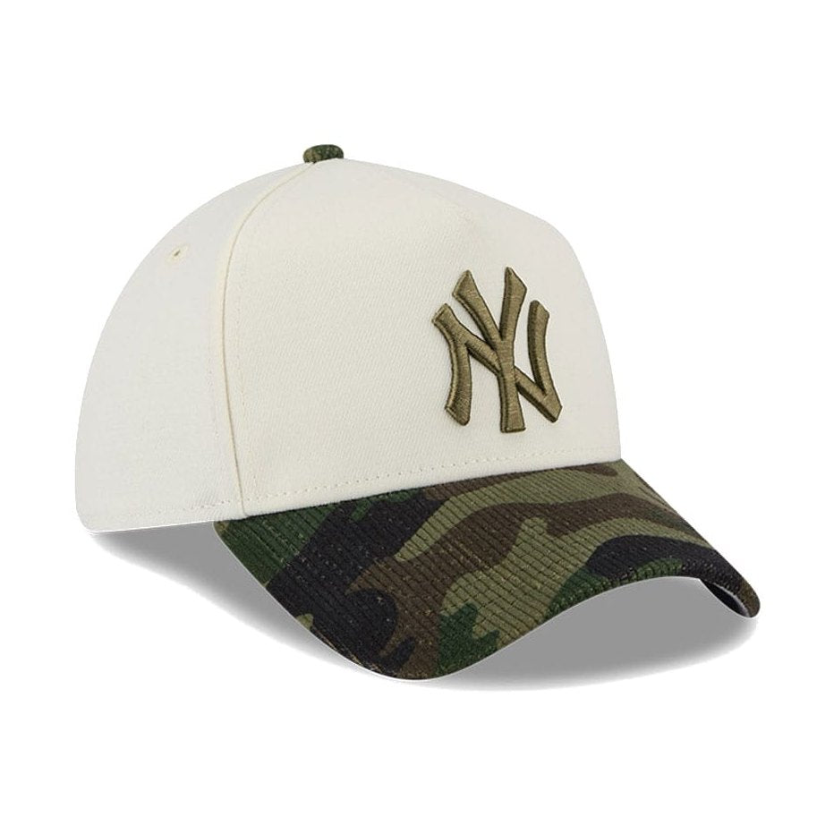 New Era 39THIRTY A-Frame New York Yankees - Chrome Woodland Camo
