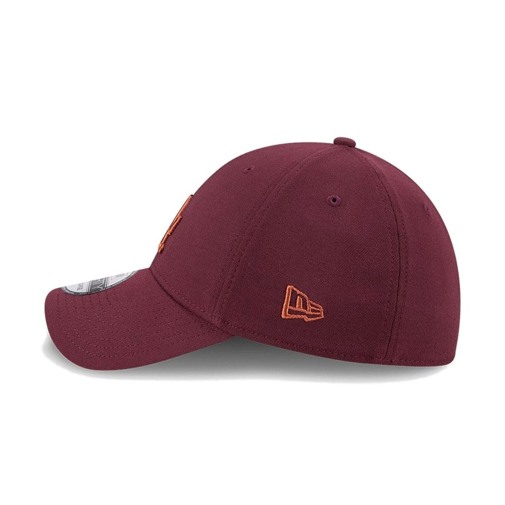 New Era 39THIRTY Frosted Rust Stretch Fit Cap - Maroon