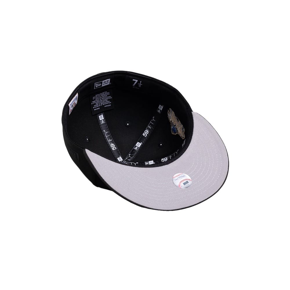 New Era 59FIFTY Black Metallic Fitted Cap New York Yankees - Black / Blue