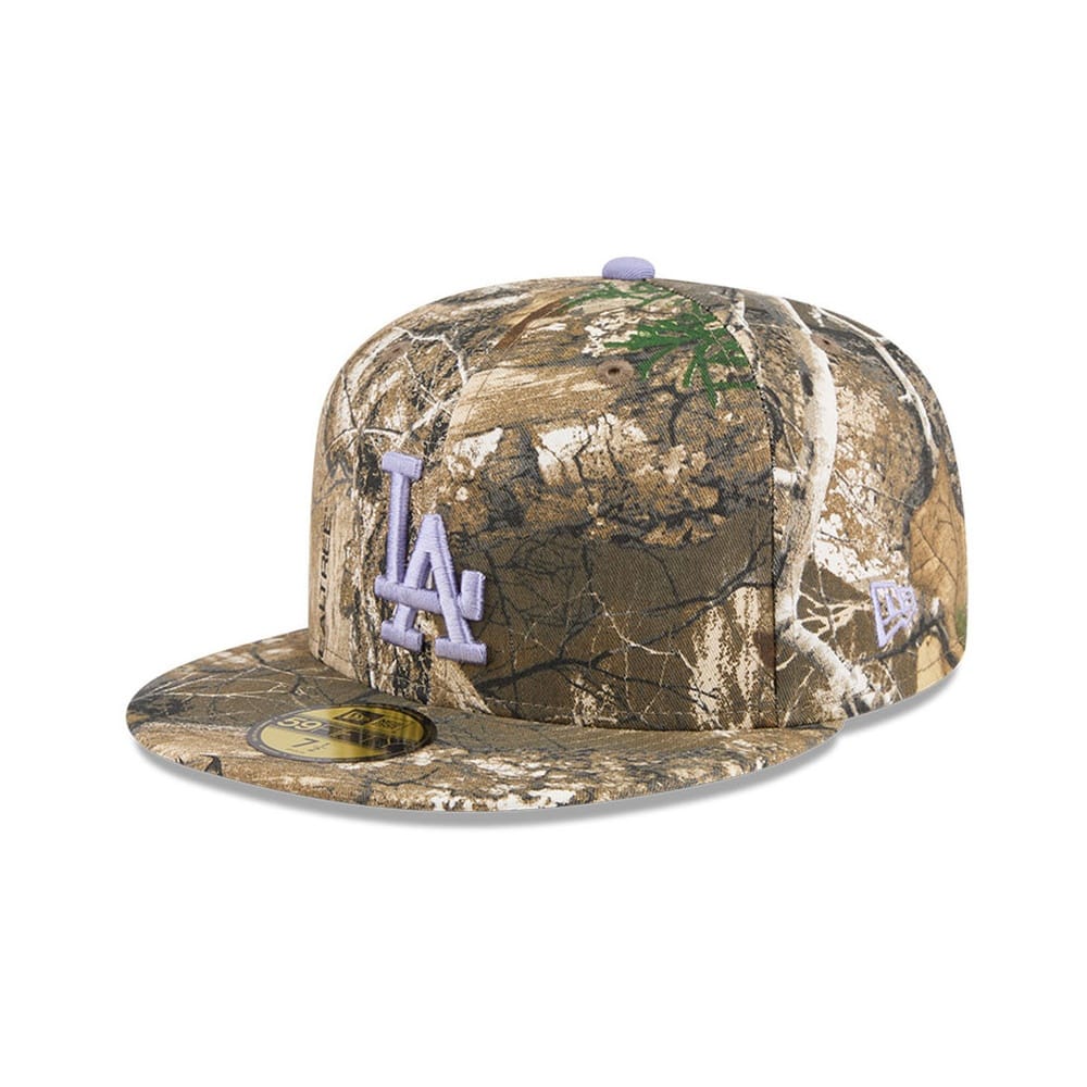 New Era 59FIFTY RealTree Los Angeles Dodgers - Pastel