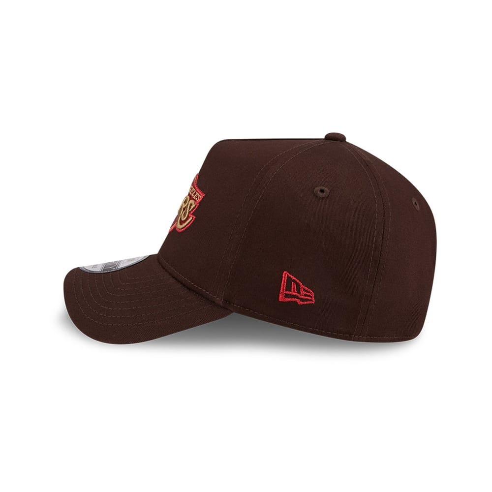 New Era 9FORTY A-Frame Los Angeles Lakers - Chocolate Cherry