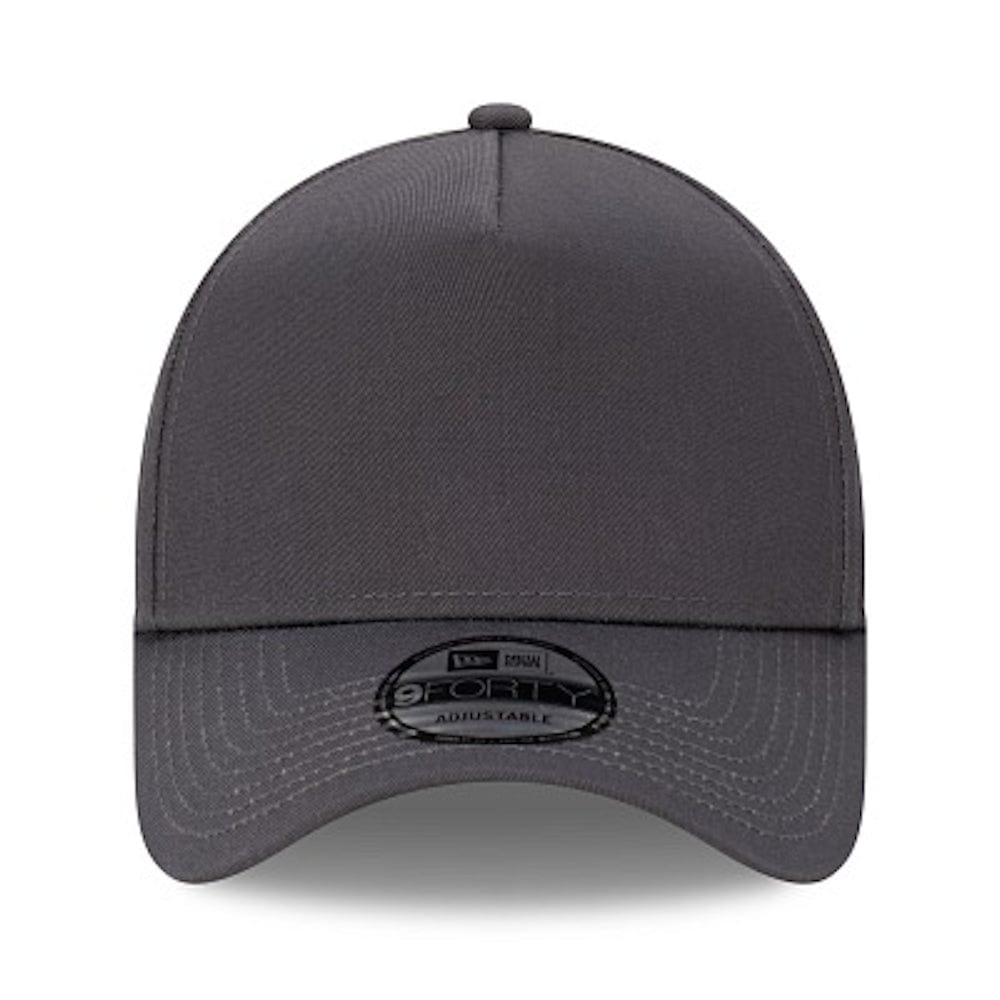 New Era 9FORTY Blank A-Frame Snapback - Graphite