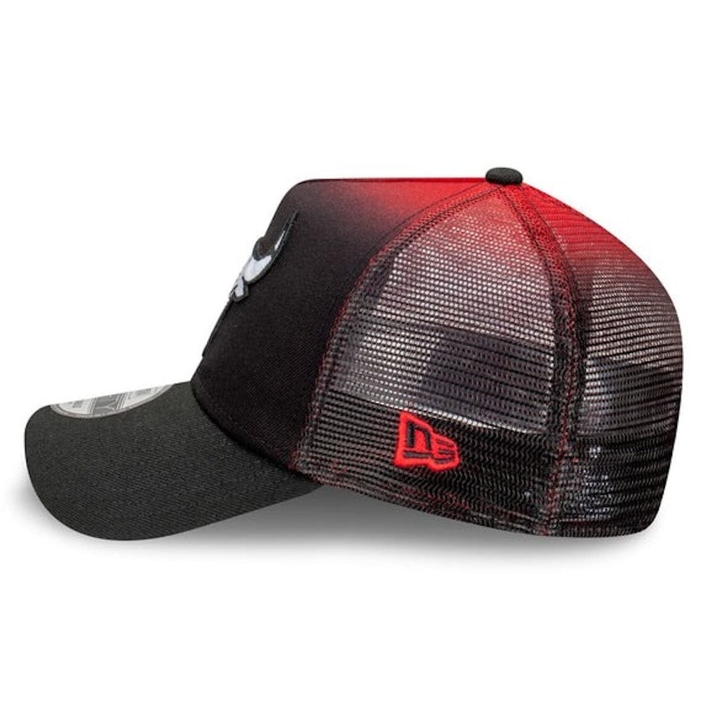 New Era 9FORTY Higher Fade A-Frame Trucker Snapback Chicago Bulls - Black