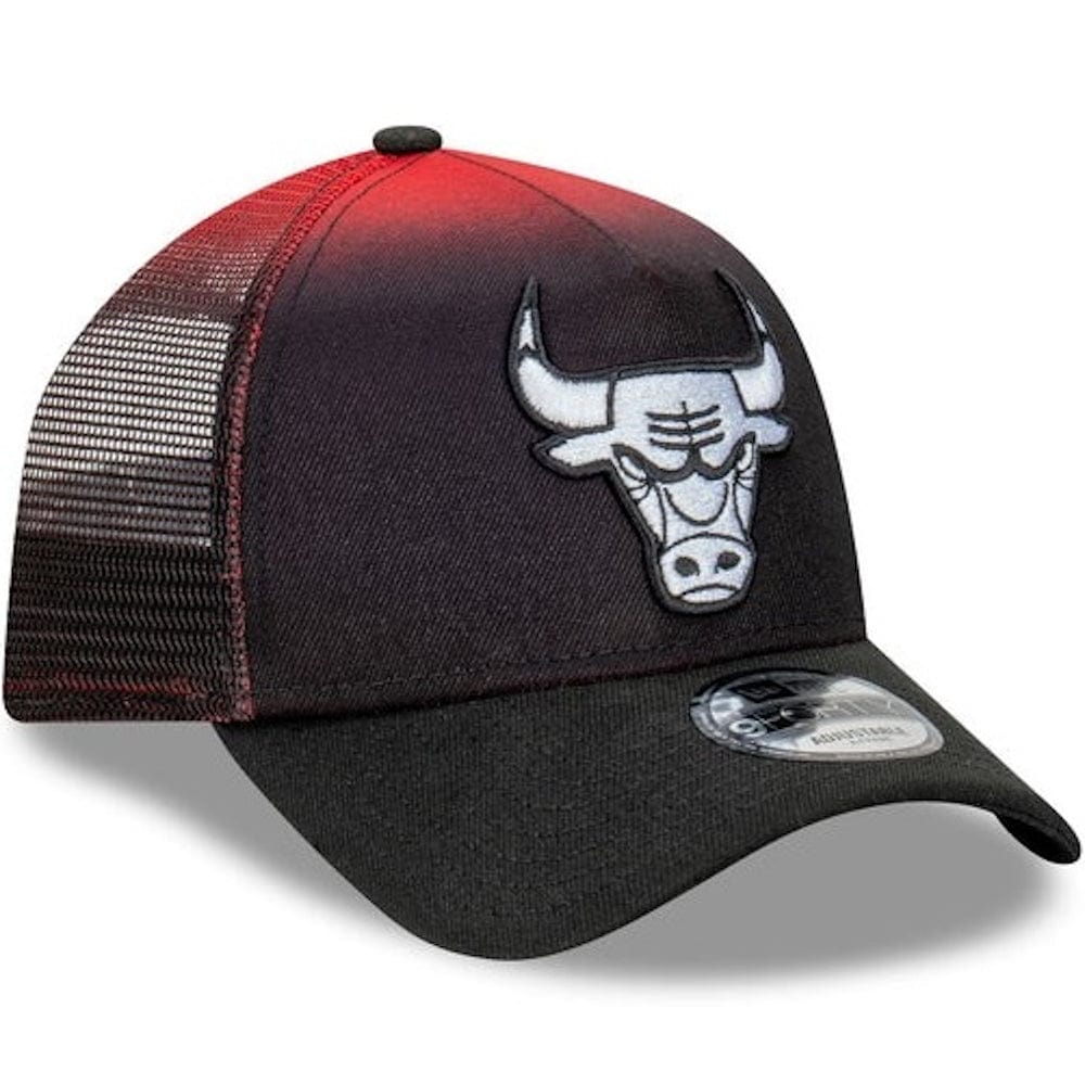 New Era 9FORTY Higher Fade A-Frame Trucker Snapback Chicago Bulls - Black