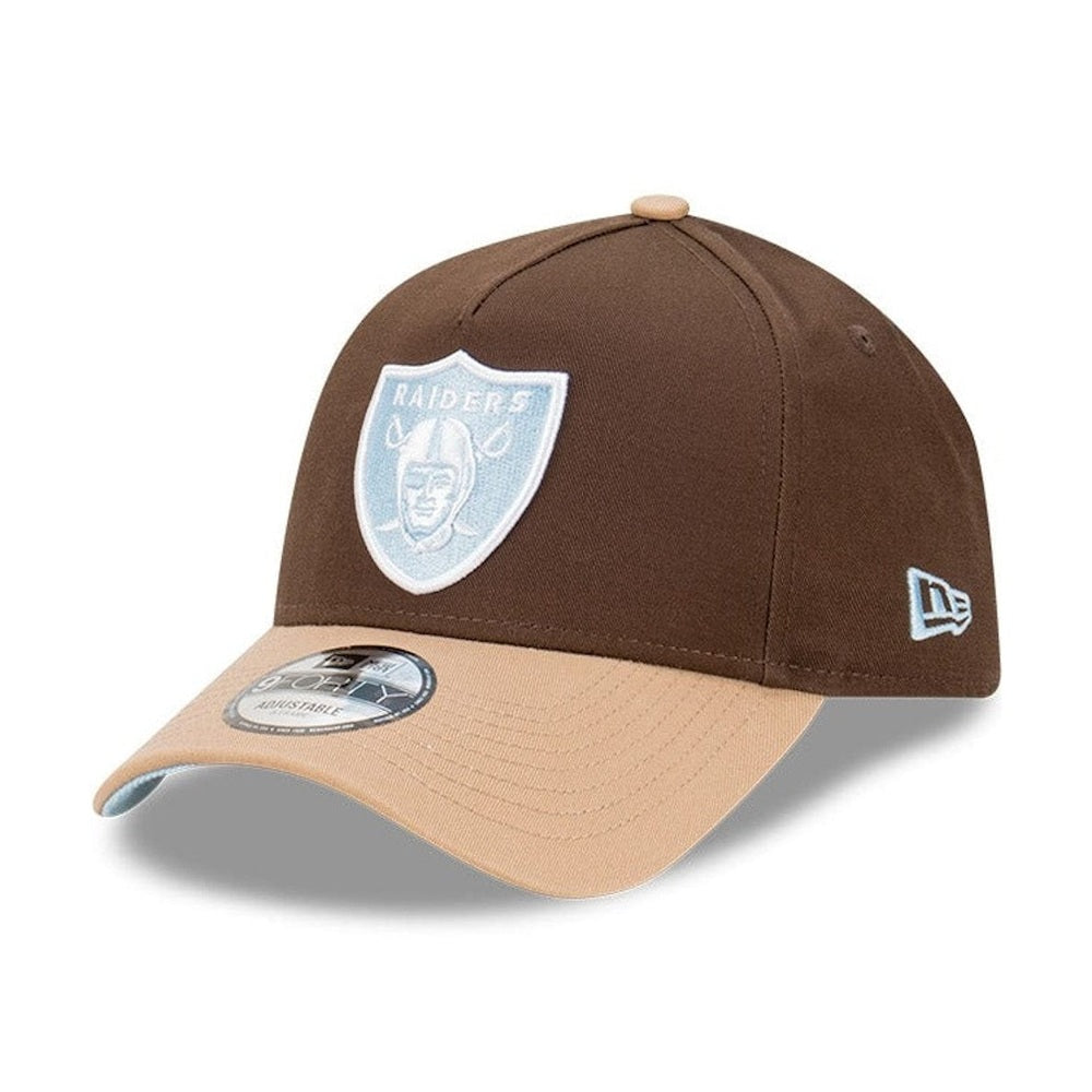 New Era 9FORTY Rocky Road A-Frame Snapback Las Vegas Raiders - Walnut