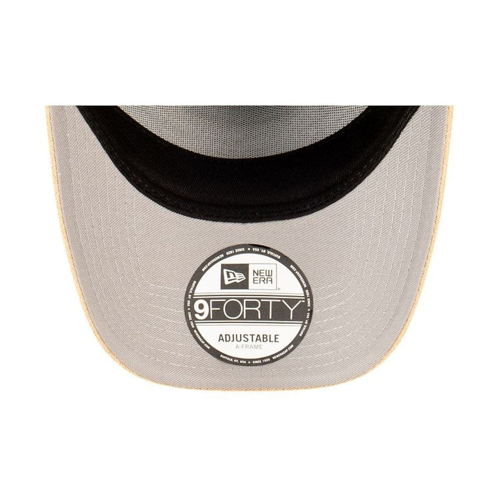 New Era 9FORTY Suede Brim A-Frame Snapback Las Vegas Raiders - Oceanside Blue / Oatmilk