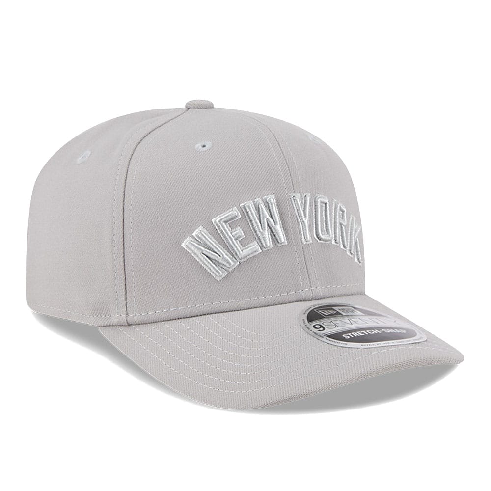 New Era 9SEVENTY Tonal Grey Script Snapback - Grey