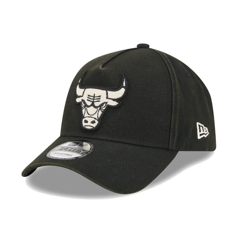 New Era 9FORTY A-Frame Canvas Chicago Bulls - Black