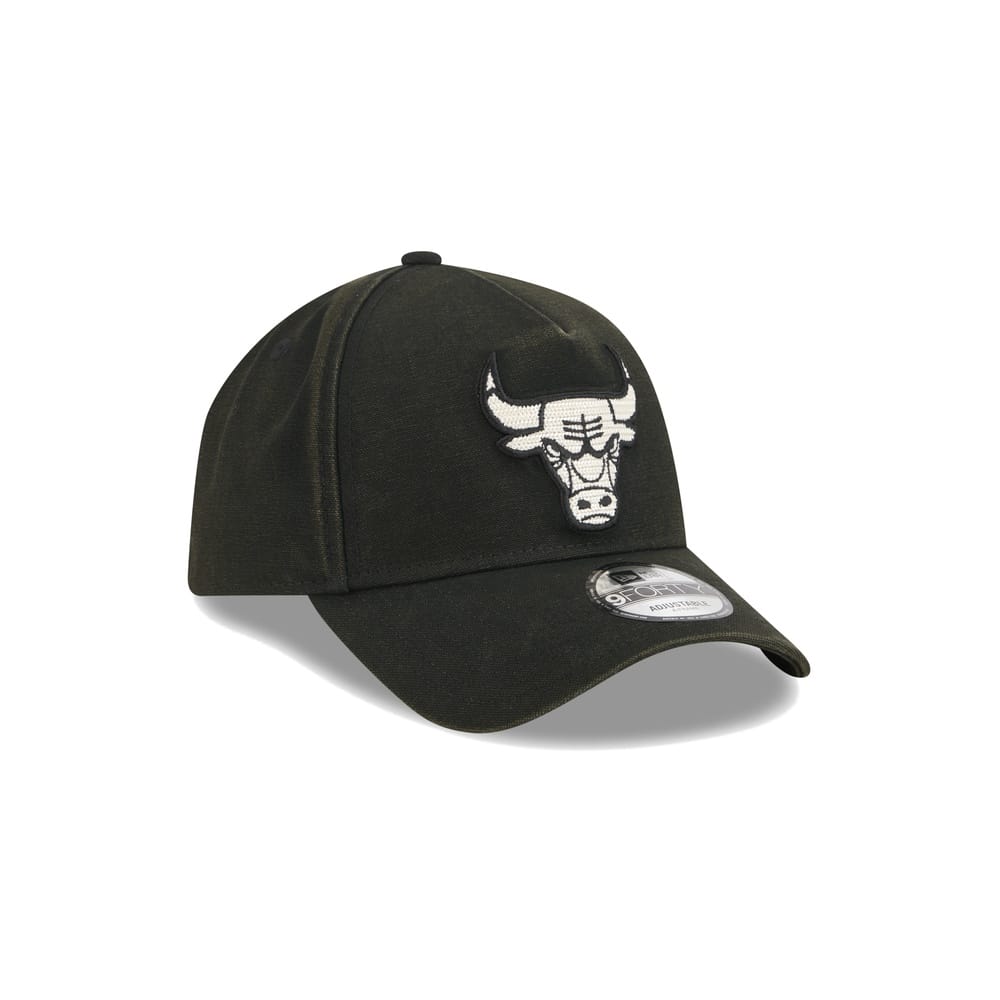 New Era 9FORTY A-Frame Canvas Chicago Bulls - Black