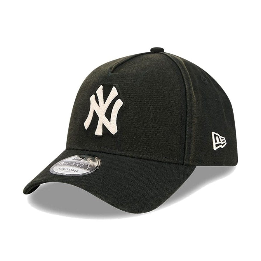 New Era 9FORTY A-Frame Canvas New York Yankees - Black