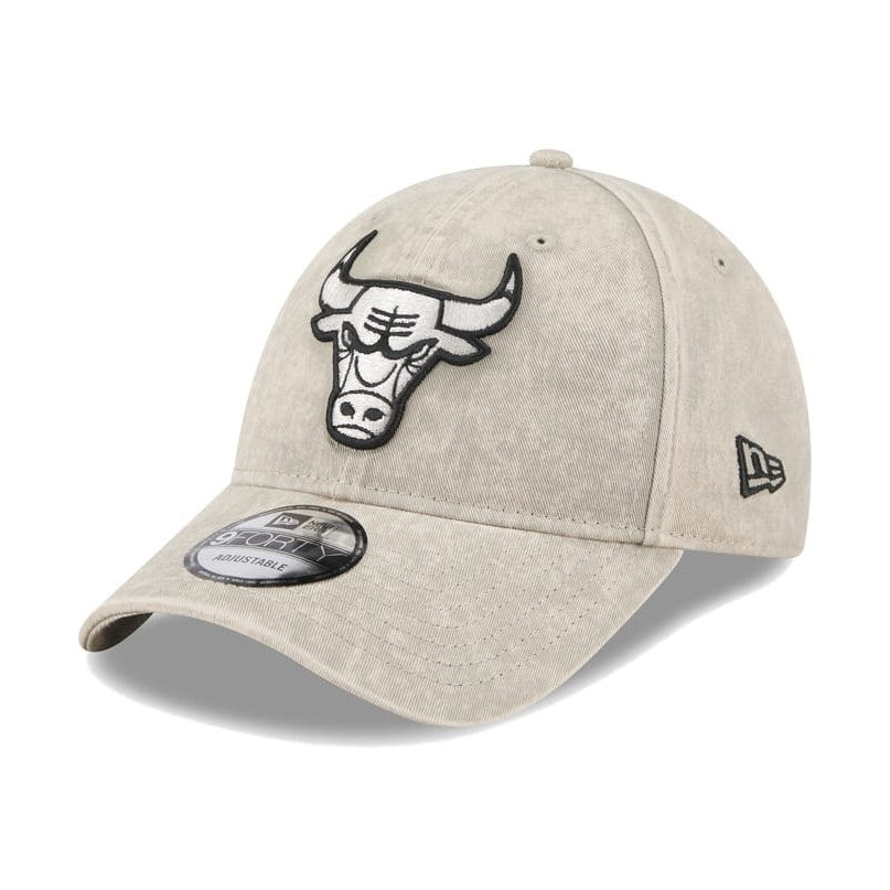 New Era 9FORTY Snapback Chicago Bulls - Pebble Black