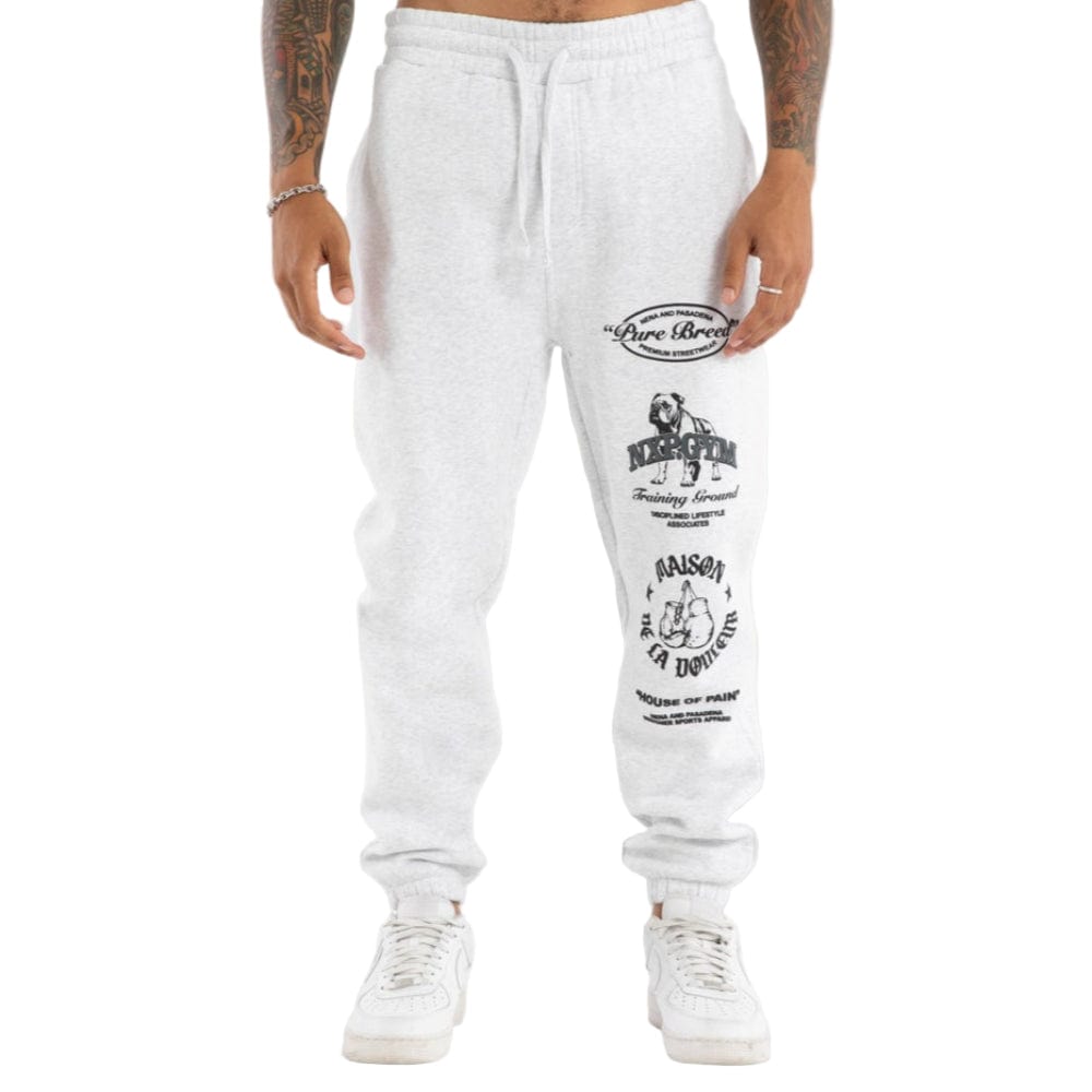 NXP Maison Trackpant - Snow Marle Grey