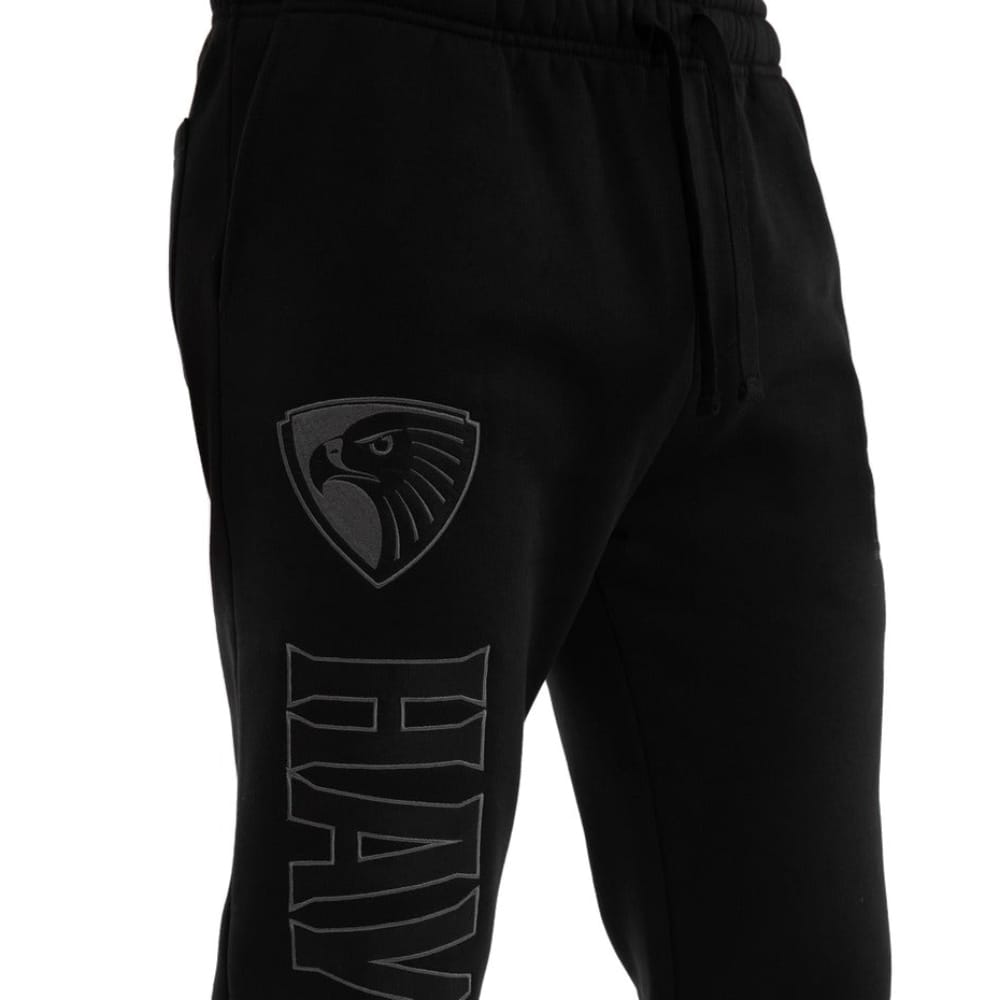 NXP X AFL Hawthorn Perform Trackpant - Jet Black