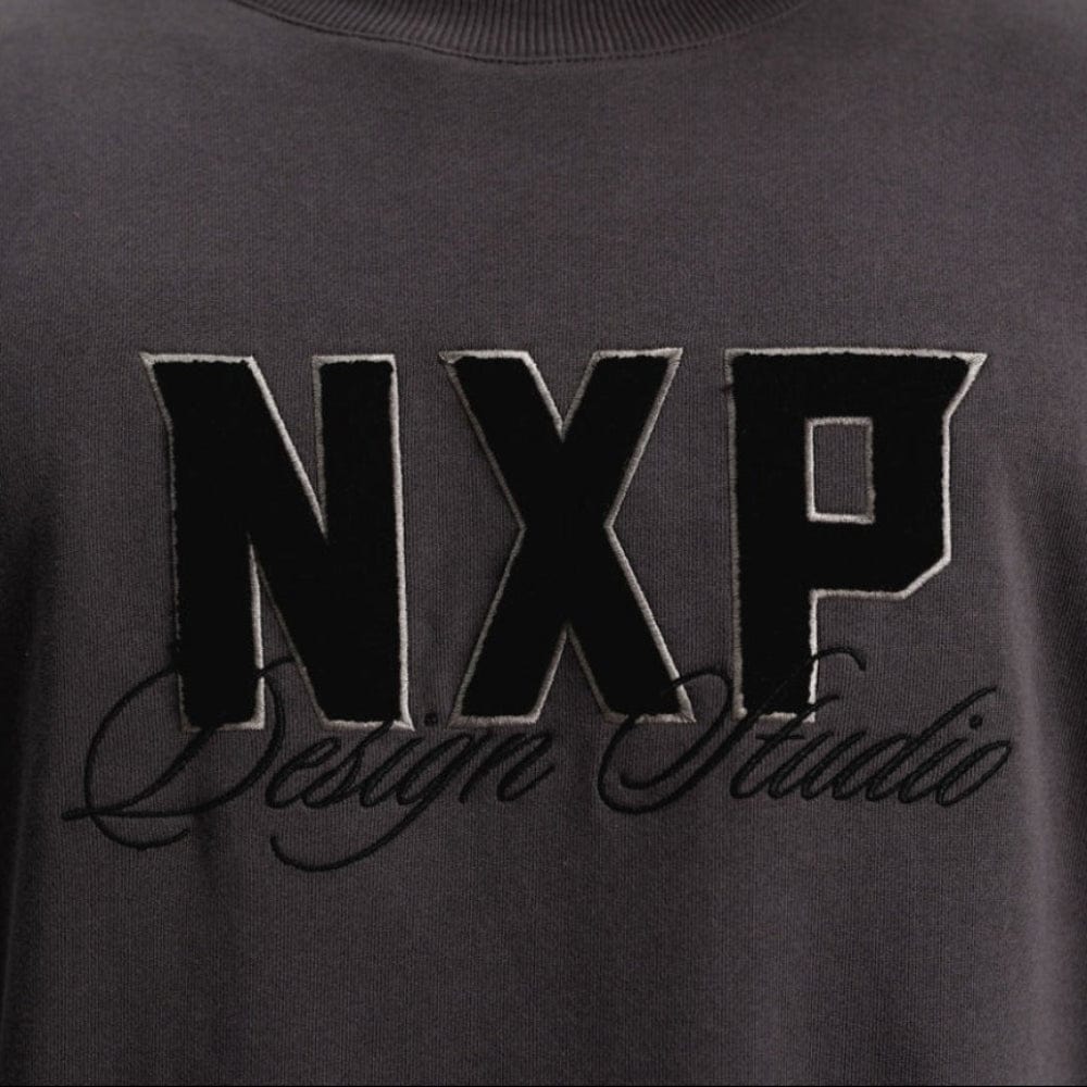 NXP Dwell Loopback Raptor Tee - Asphalt