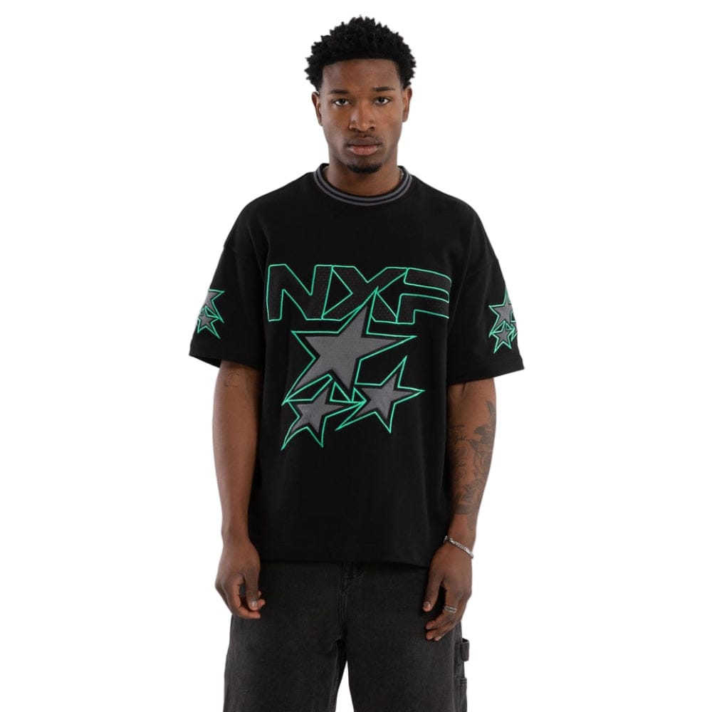 NXP Glitches Loopback Raptor Tee - Jet Black