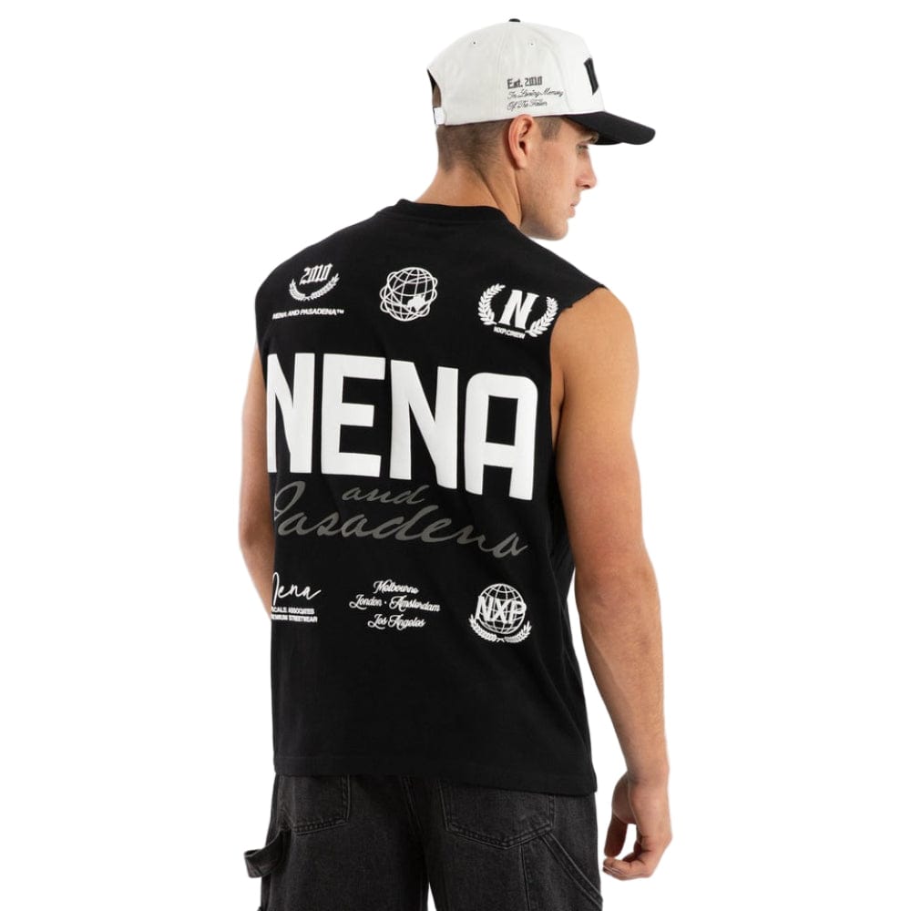 NXP Global Raptor Muscle Tee - Jet Black