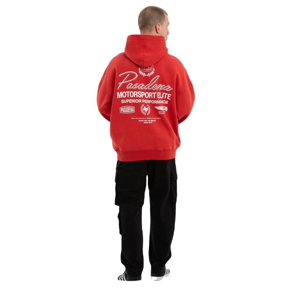 NXP Neutral Box Fit Hoodie - Pigment Red