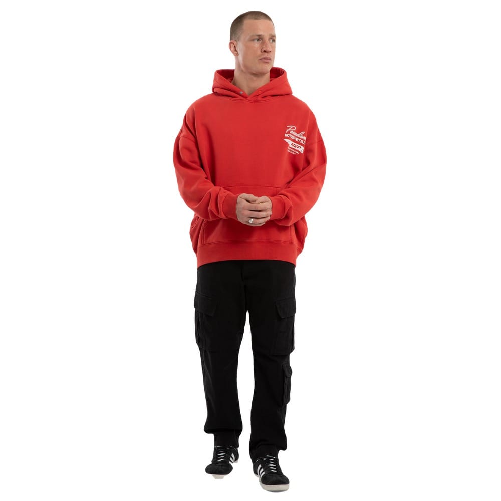 NXP Neutral Box Fit Hoodie - Pigment Red