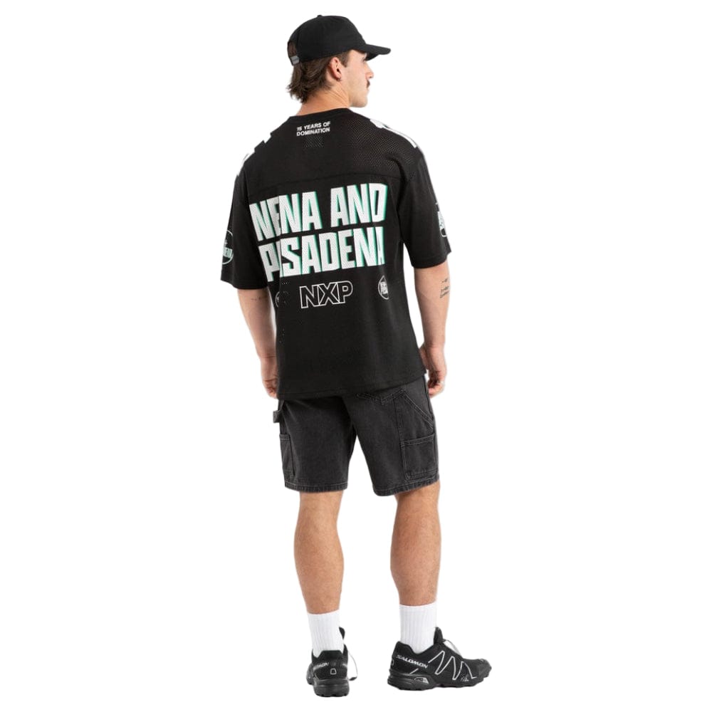 NXP Patriot Grid Iron Jersey - Jet Black