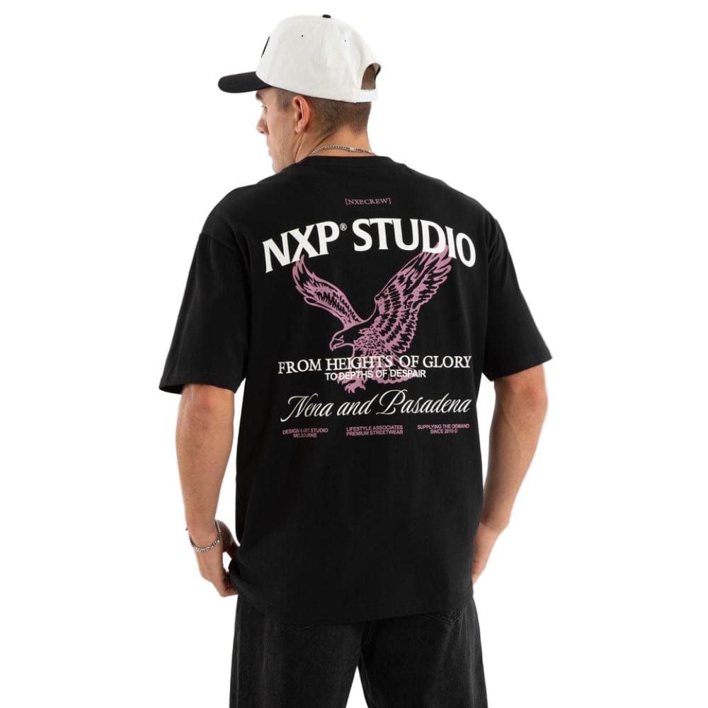 NXP Simulation Box Fit Tee - Jet Black