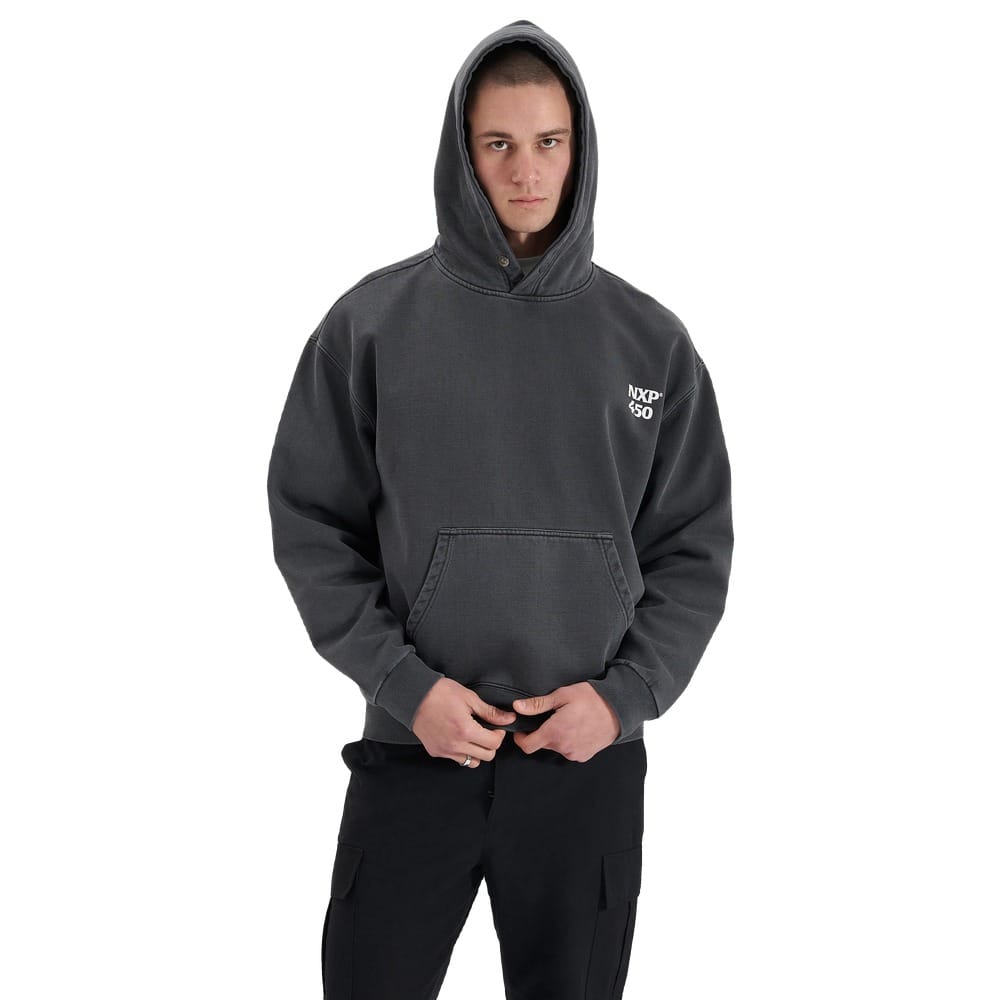 NXP Stream Box Fit Hoodie - Asphalt