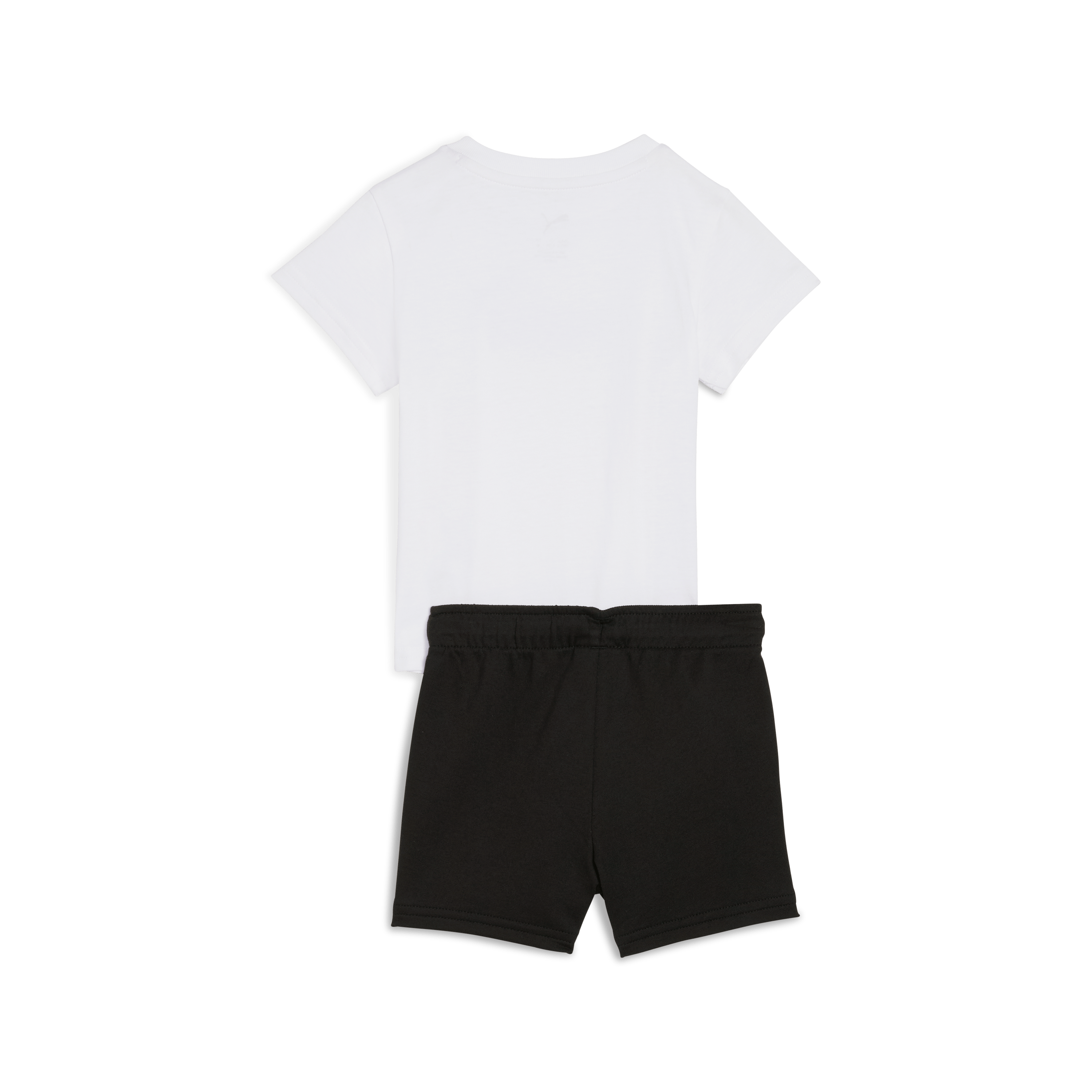 Puma Infants Essentials Tee & Shorts Set - White / Archive Gold