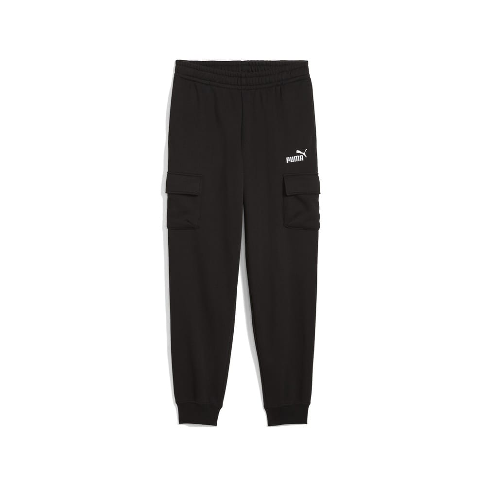 PUMA Kids Essential 1 Logo cargo Track Pant - Black