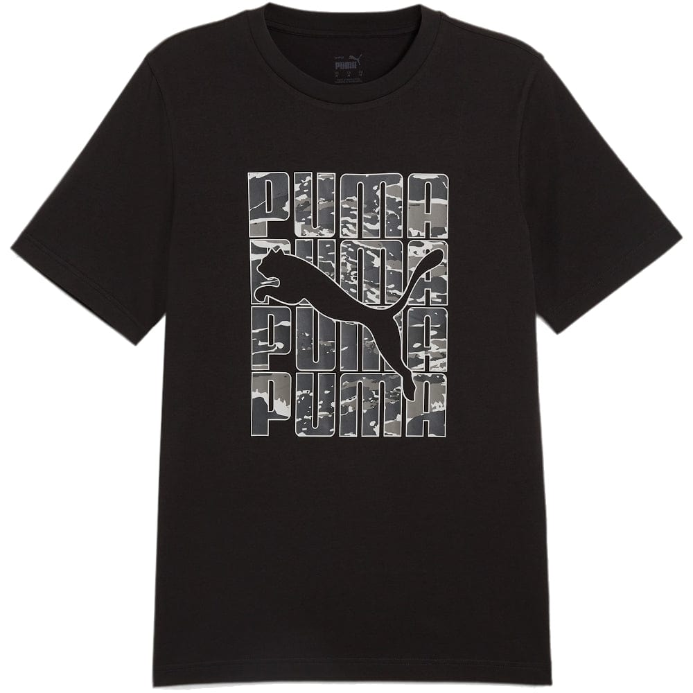 PUMA Graphics Camo Tee - Black