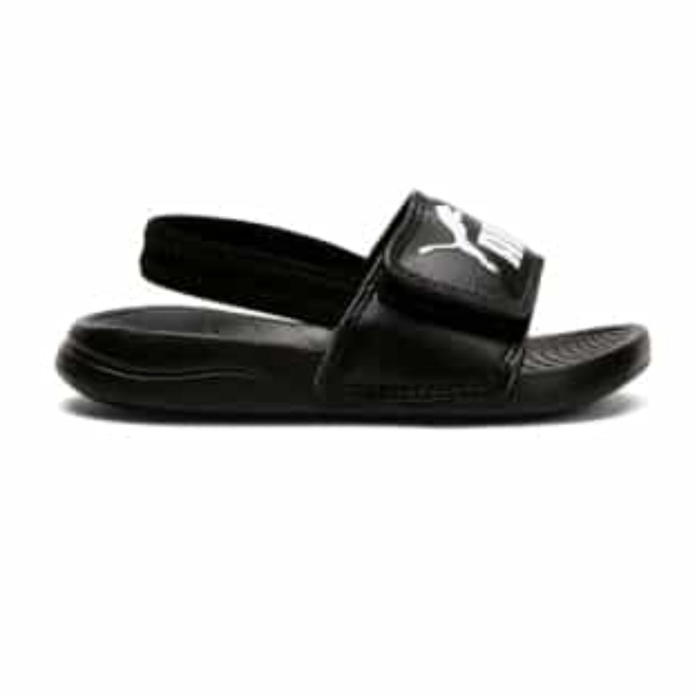 PUMA Infants Popcat 20 Backstrap AC - Black / White