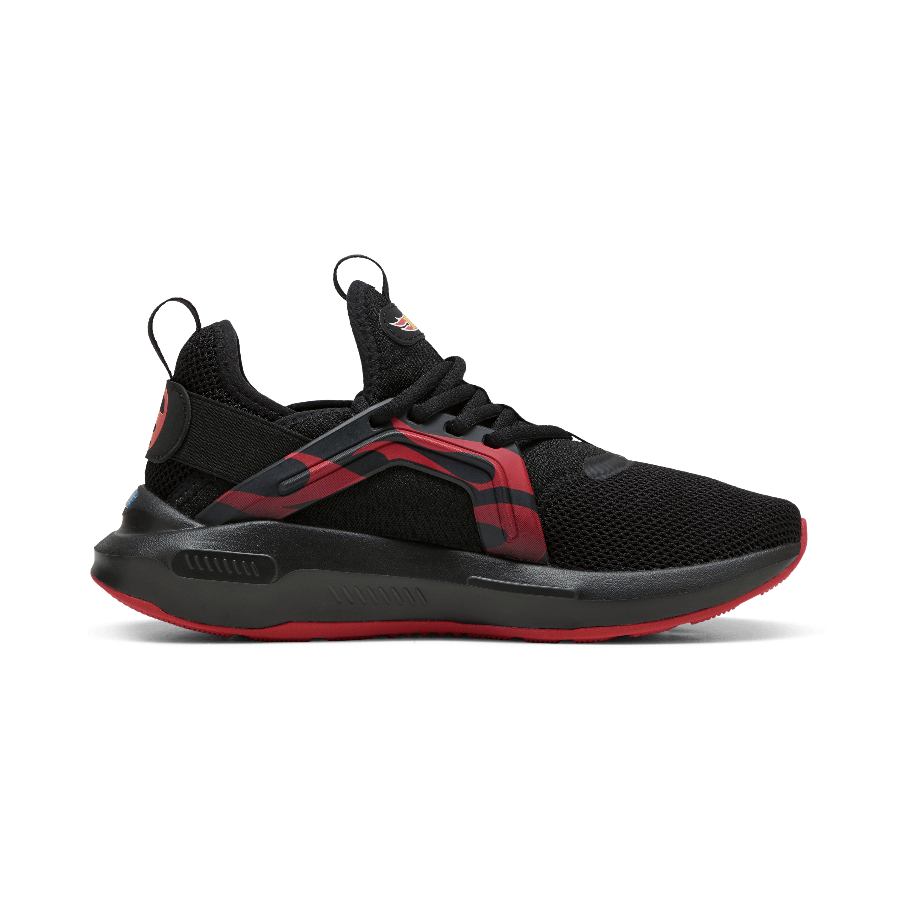 Puma Kids Softride Enzo 5 Hot Wheels - Black / Red