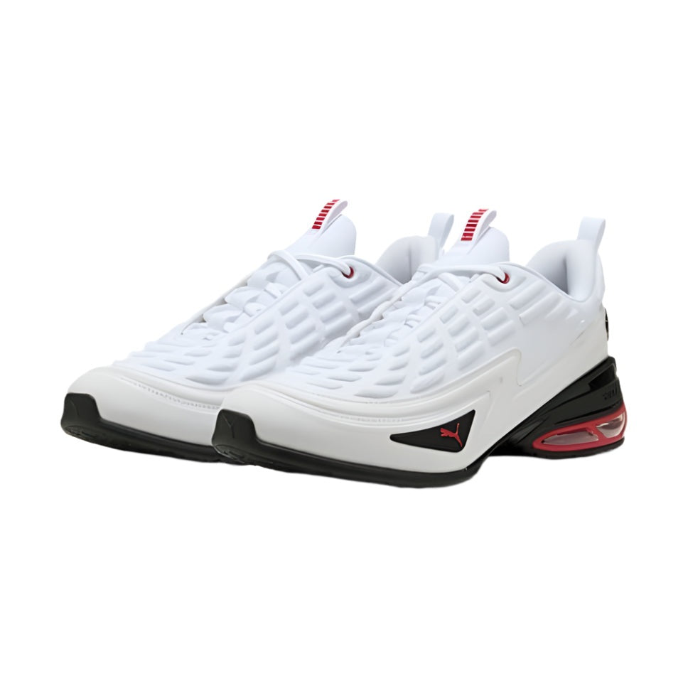 PUMA Cell Meza - White / Black / Red - Pair