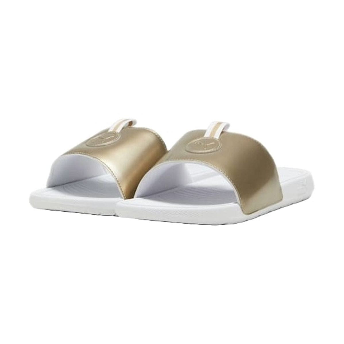 PUMA Cool Cat 2.0 Metallic Dream Slide - White / Gold