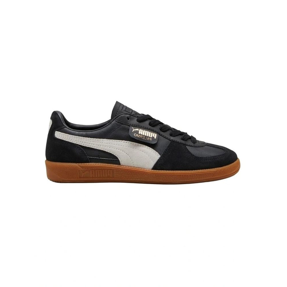 PUMA Palermo Sneakers - Black / Feather Gray / Gum