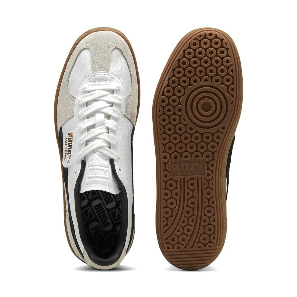 PUMA Palermo - White / Vapor Grey / Gum