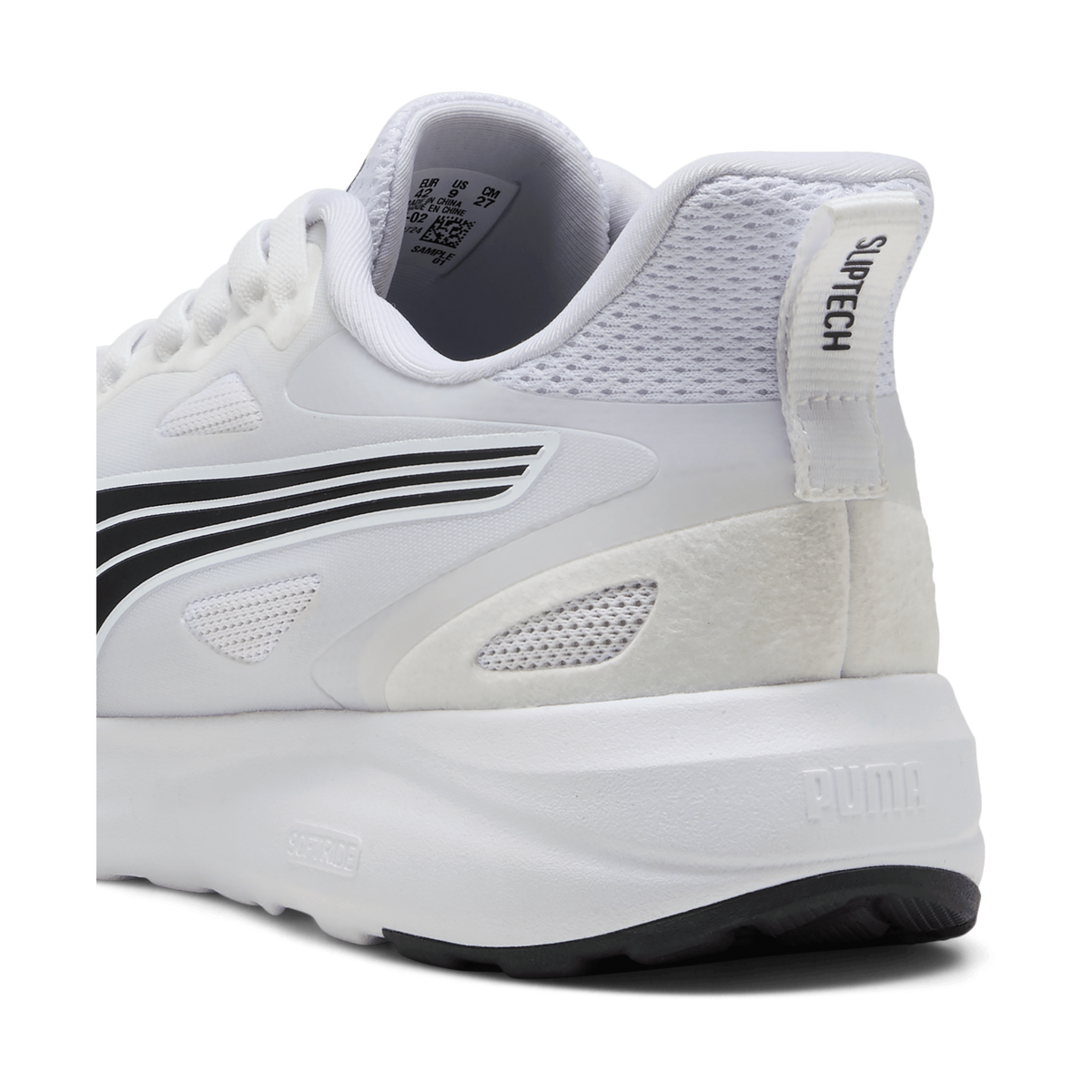 PUMA Softride Cosmic Street Sliptech - White / Black
