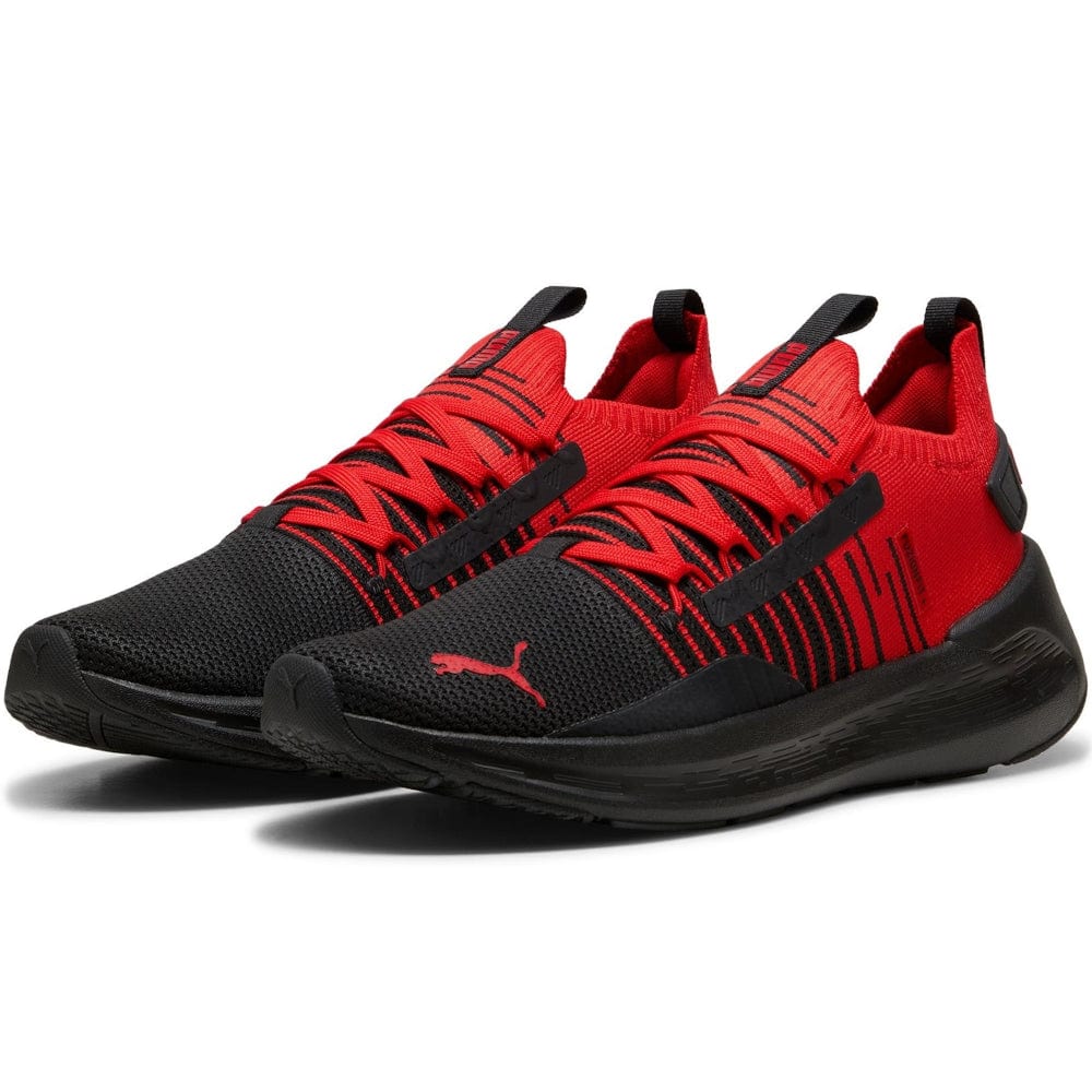 PUMA Softride Symmetry Fuzion - Black / Red / White